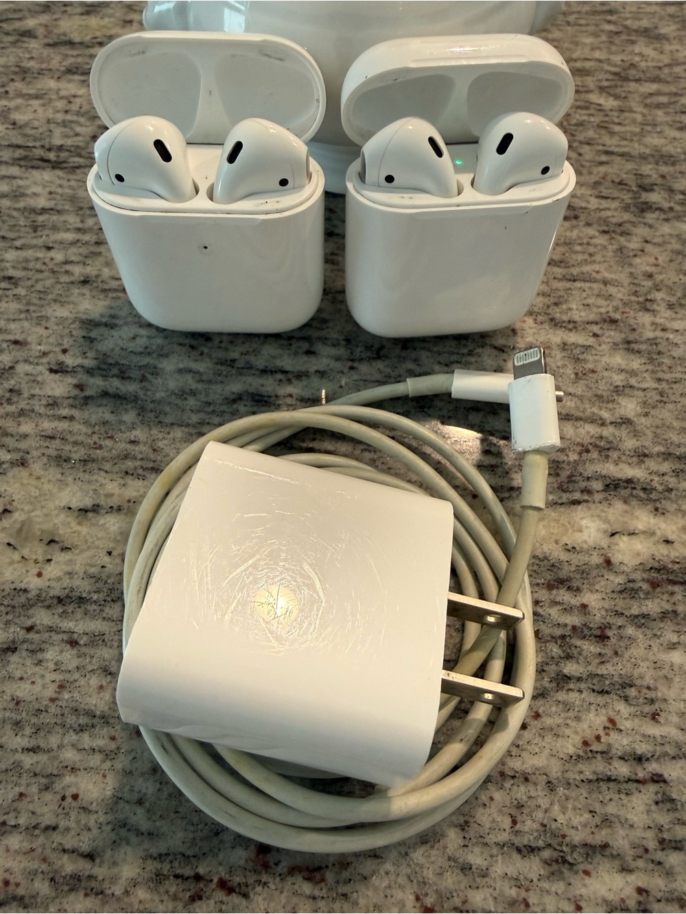 AirPods Set of 2 with charger Gen 1 & 2